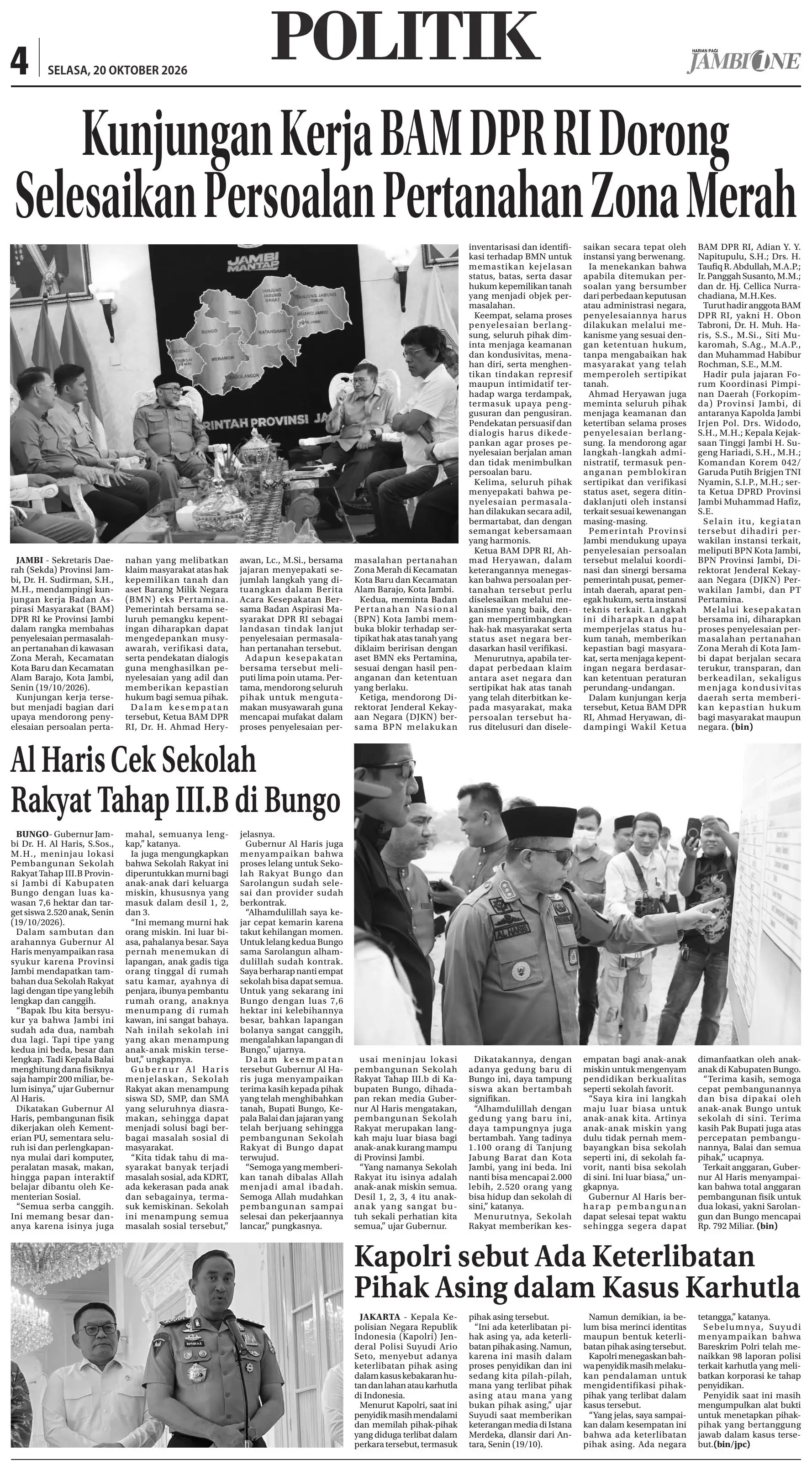 Halaman Koran