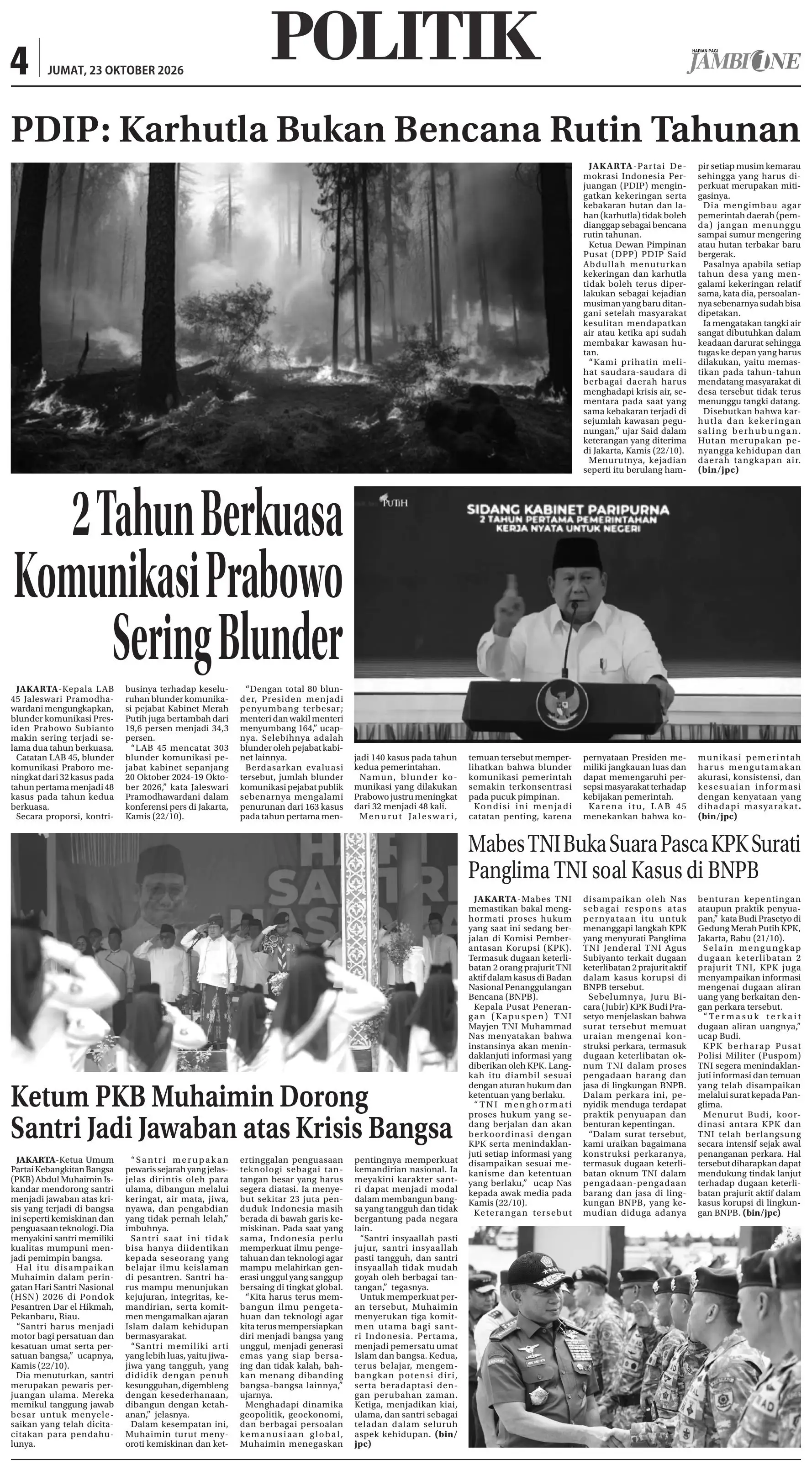Halaman Koran