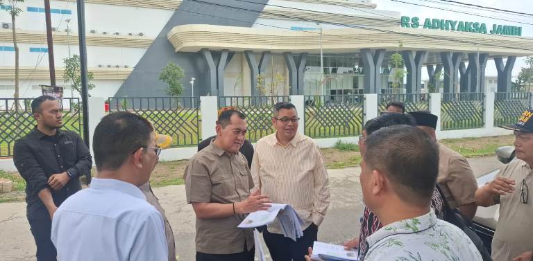 Lampu Jalan Segera Dipasang, Ketua DPRD Kota Jambi Pastikan Akses ke RS Adhyaksa Terang