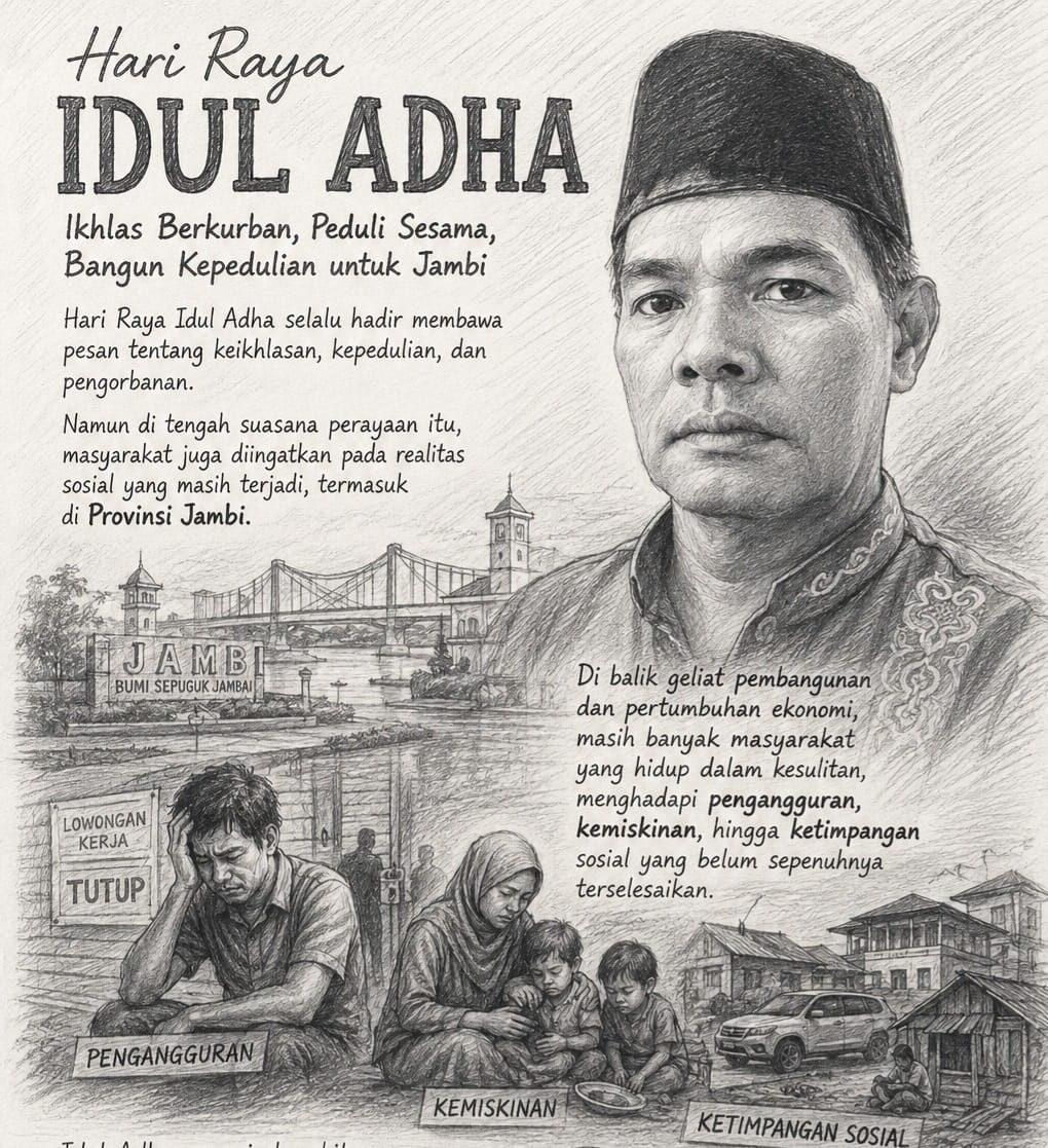 Makna Berkurban Idul Adha di Tengah Kesenjangan Sosial Jambi
