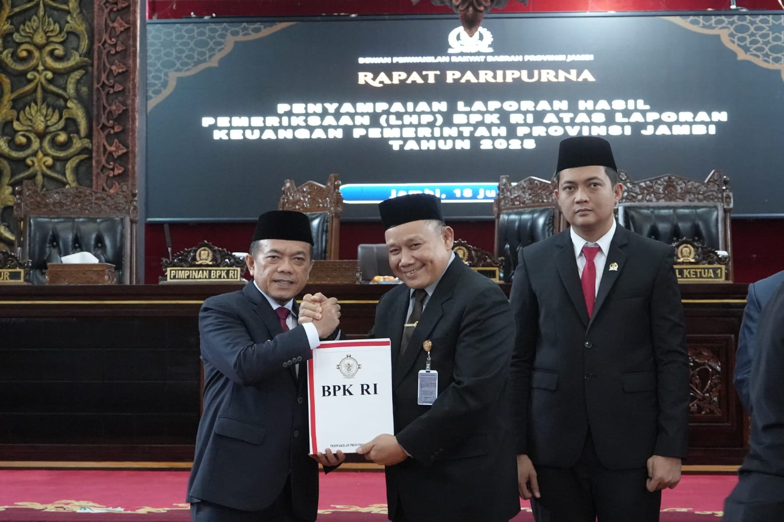 Raih Opini WTP ke14, Gubernur Al Haris Tegaskan Komitmen Perbaiki Tata Kelola Keuangan
