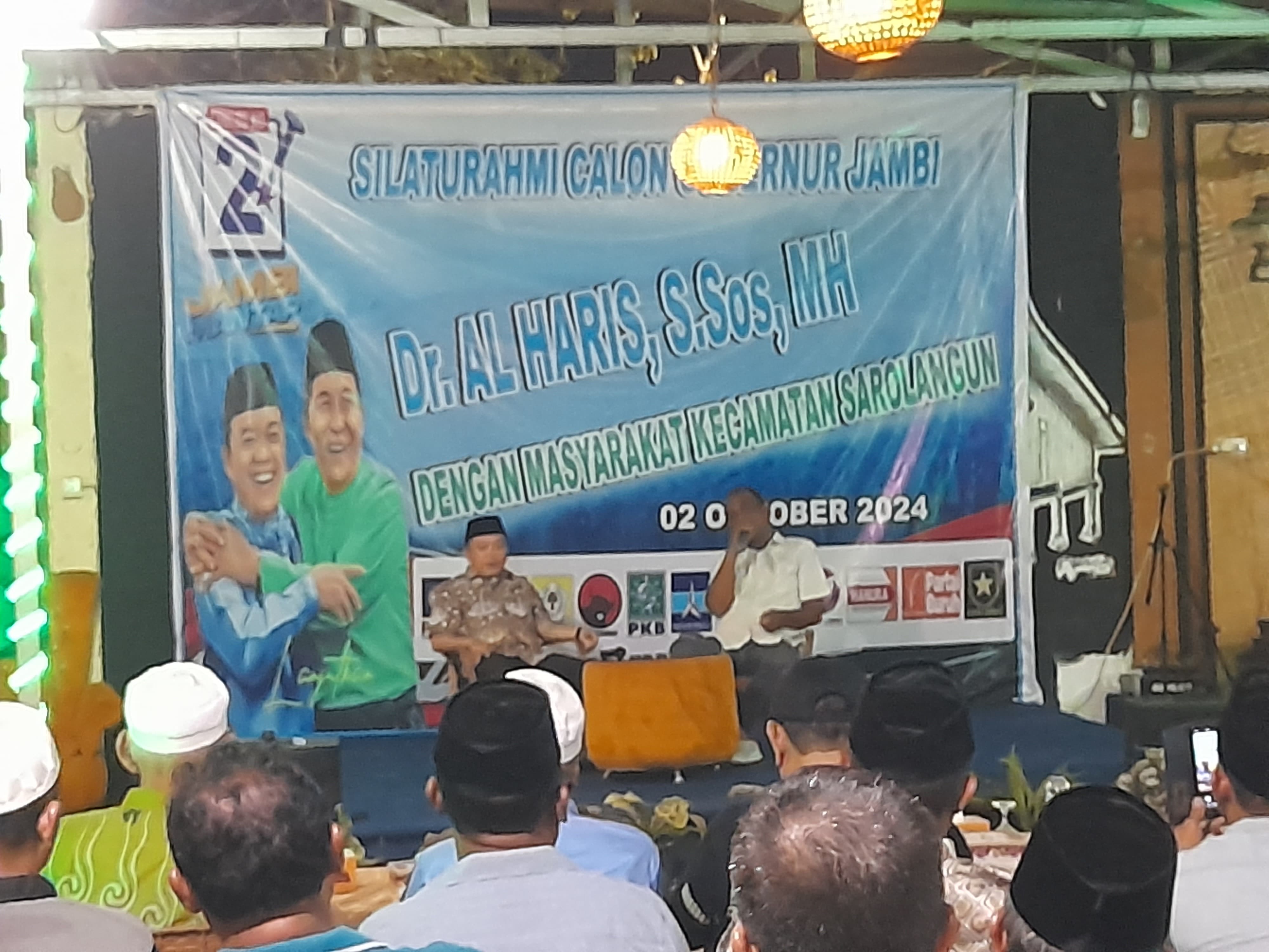 Dikemas Dengan Dialog Interaktif, Warga Sarolangun Kota Sepakat Haris-Sani Lanjutkan Jambi Mantap Jilid Dua