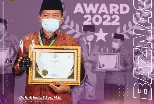 Dinobatkan Sebagai Gubernur Pendukung Gerakan Zakat Indonesia, Al Haris Pernah Terima Penghargaan Baznas Award