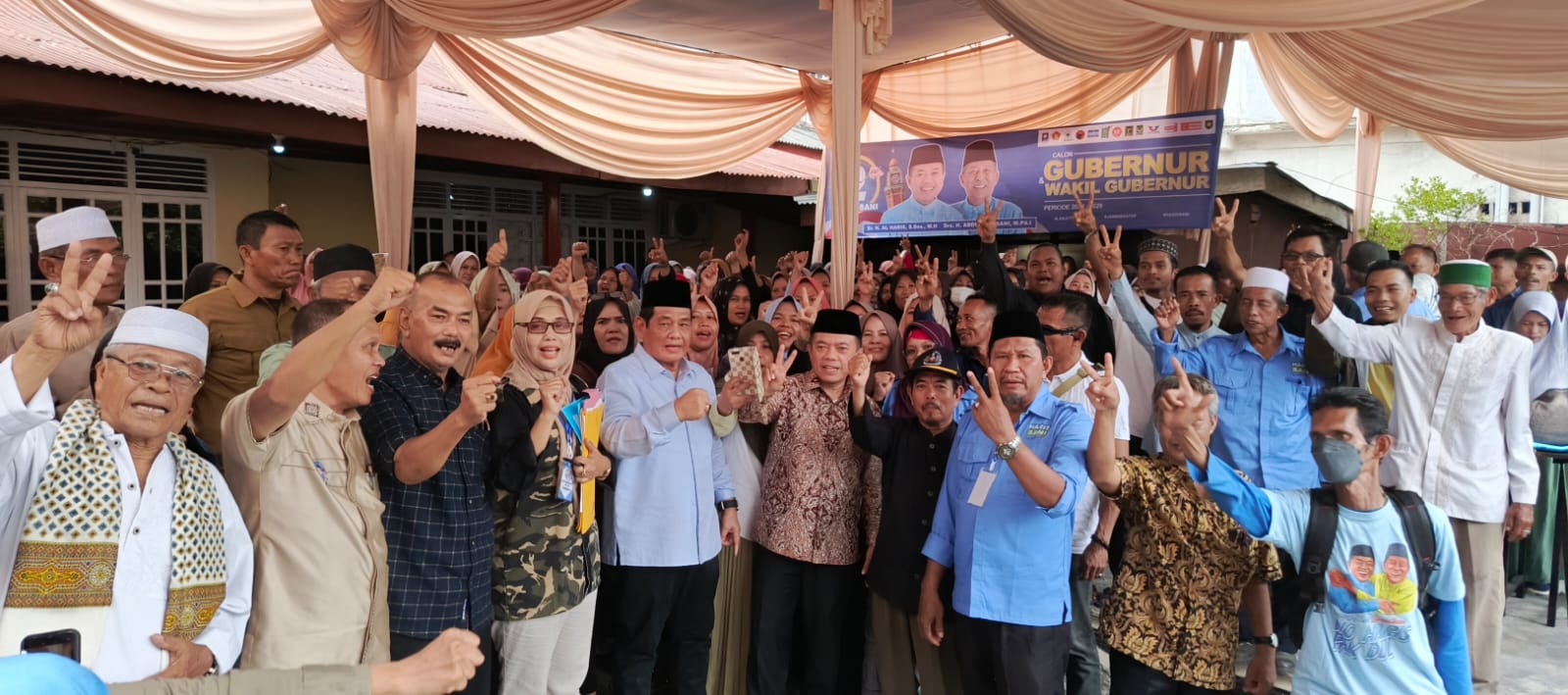 Al Haris Ajak Warga Jambi Coblos Nomor 2 Haris-Sani