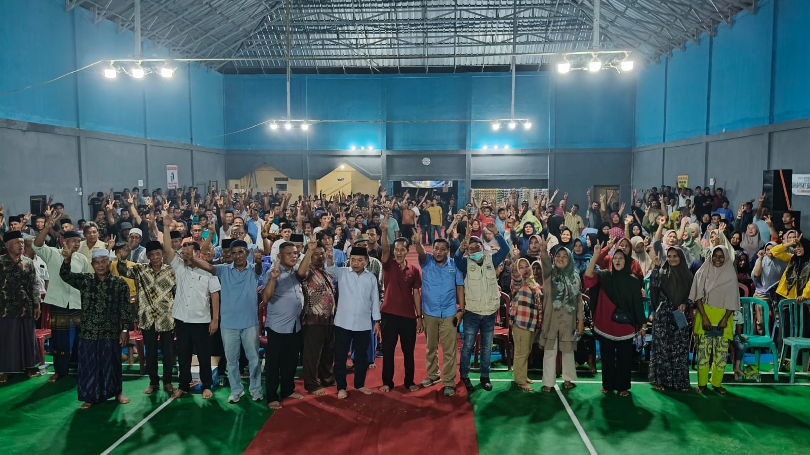 Silaturahmi Bersama Warga Tebo Ilir, Al Haris Disambut Antusias