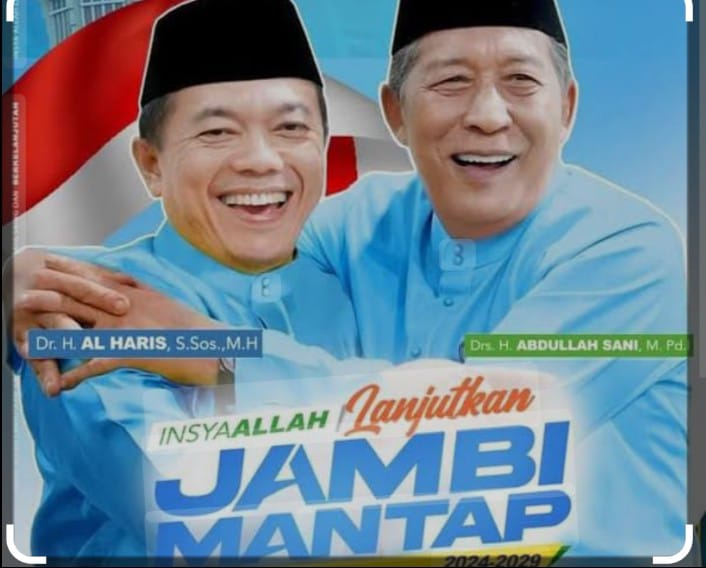 Survei LSI Denny JA: Haris-Sani Unggul Jauh dari Pesaingnya di Pilgub Jambi 2024