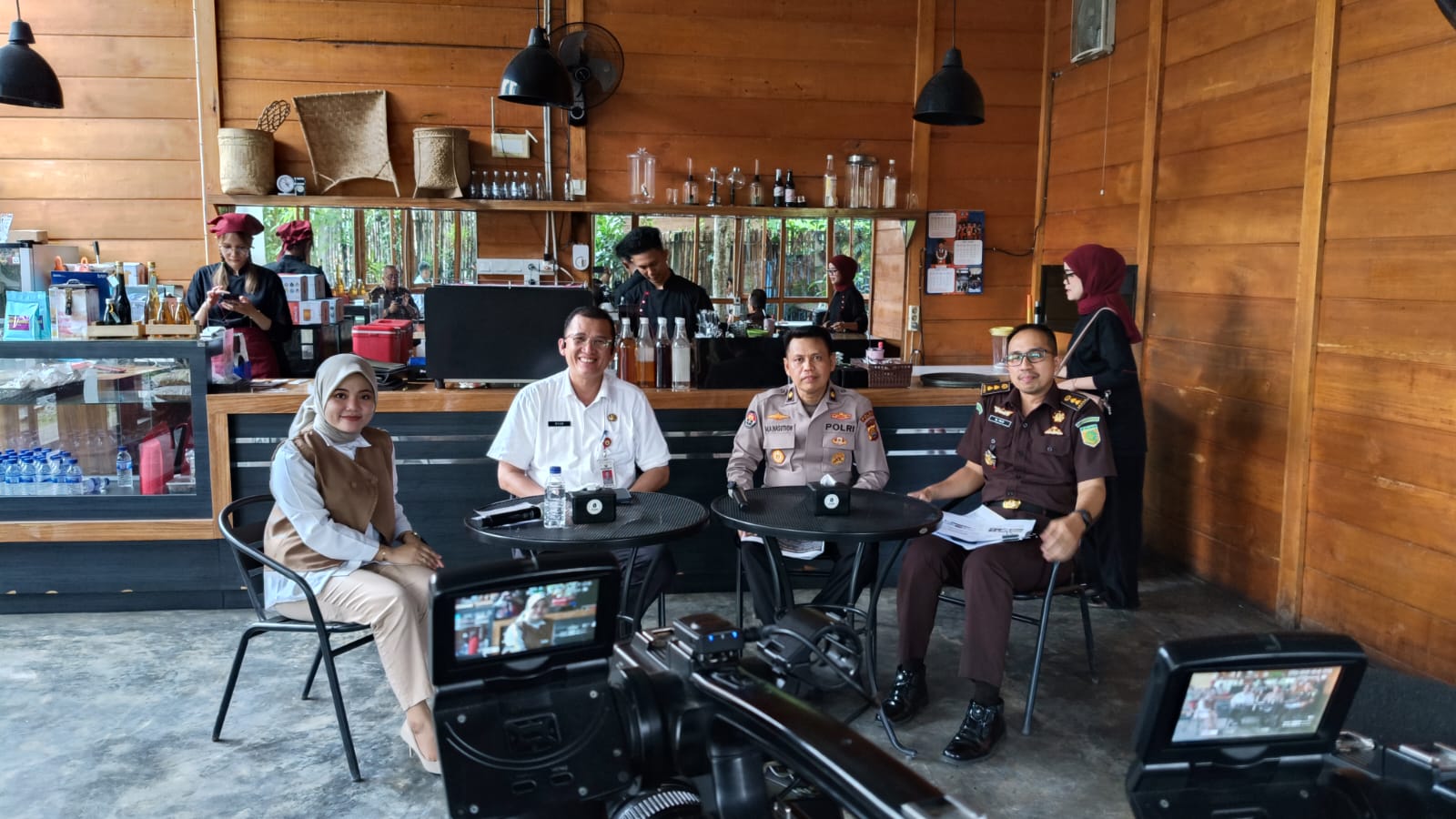 Antisipasi Maraknya Judi Online di Jambi, Diskominfo, Polda Jambi dan Kejati Jambi Hadir di Talk Show