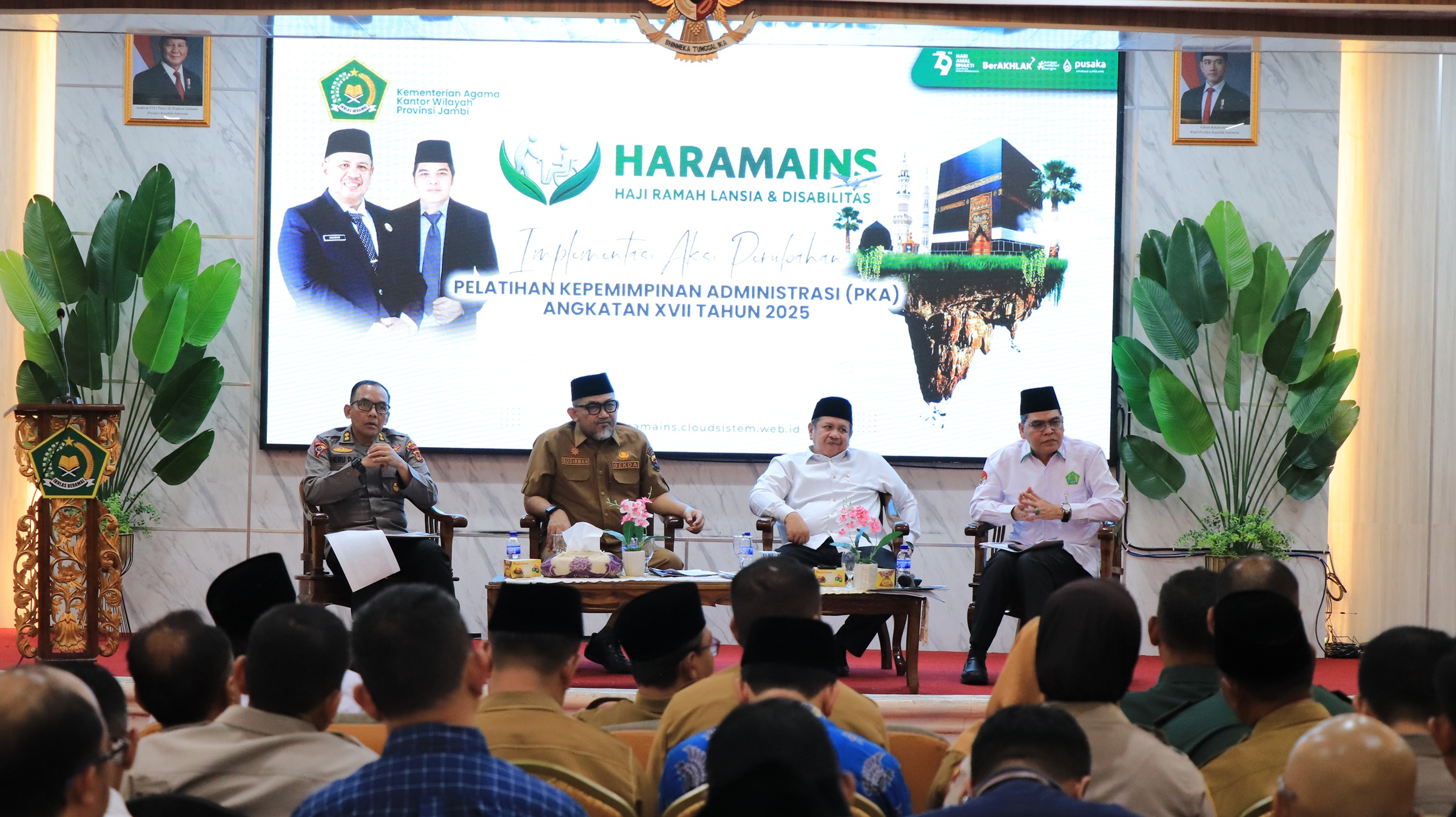 Kemenag Jambi Sosialisasikan Aplikasi si-HARAMAINS untuk Permudah Layanan Haji Lansia dan Disabilitas