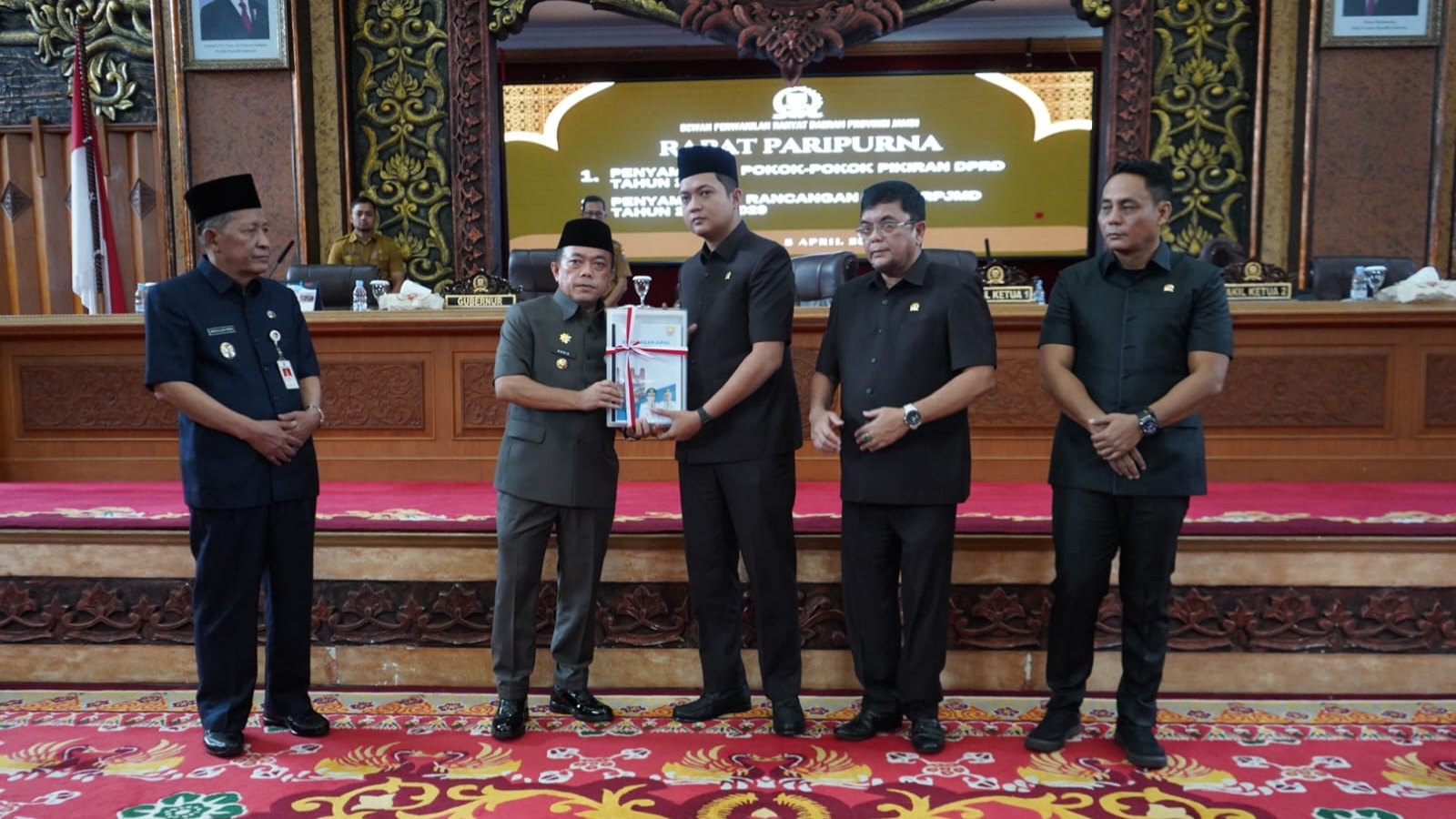  DPRD Provinsi Jambi Gelar Paripurna Penyampaian Pokir Dewan Tahun Anggaran 2026
