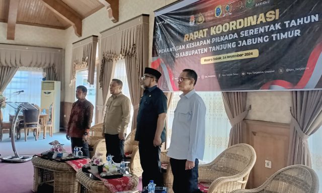 Pjs Gubernur Jambi Minta TNI-Polri Kawal Ketat Distribusi Logistik Pilkada di Tanjabtim