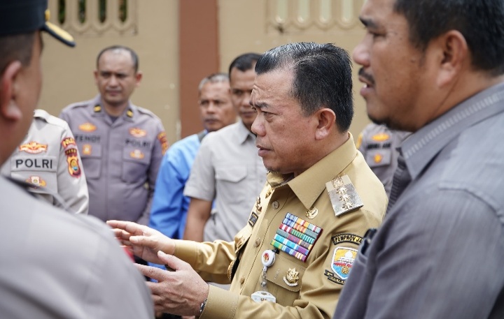 Gubernur Al Haris Hadiri Deklarasi PSU Pilkada Damai Bungo 2025