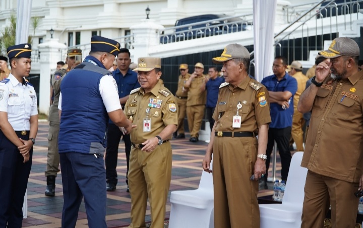 Pimpin Apel Perdana Pasca Idul Fitri, Gubernur Al Haris Soroti Judol di Lingkungan ASN