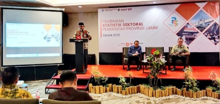 Pemprov Jambi Gelar Pembinaan Statistik Sektoral 2025, Tingkatkan Kualitas Data Menuju IPS Sangat Baik