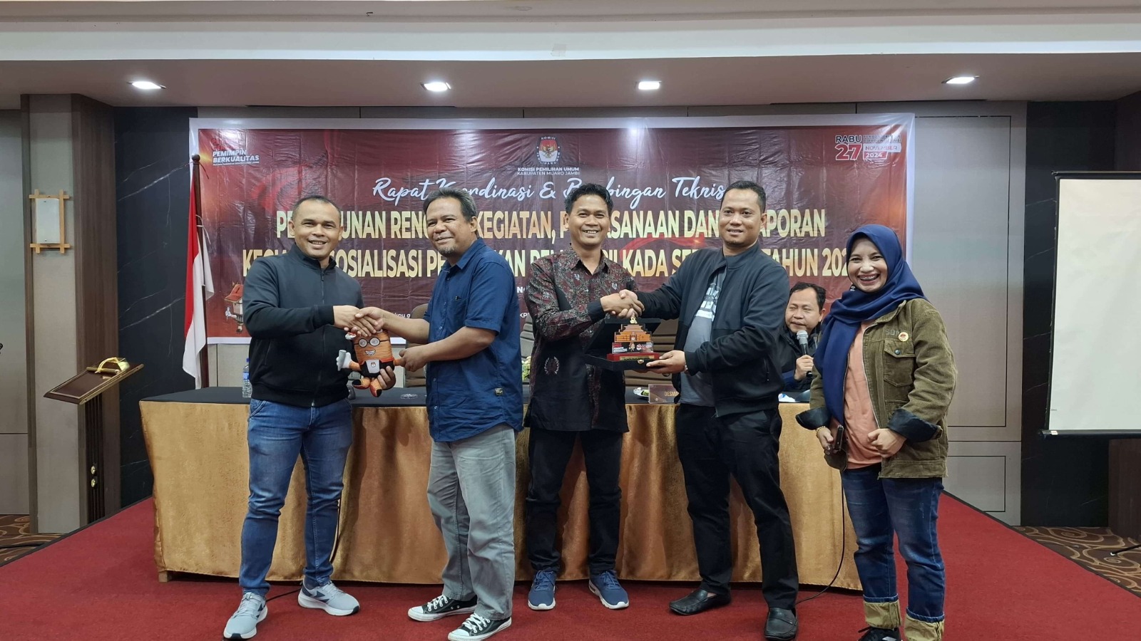 SMSI Muaro Jambi Bagi Ilmu untuk Penyelenggara Pilkada guna Antisipasi Black Campaign di Medsos